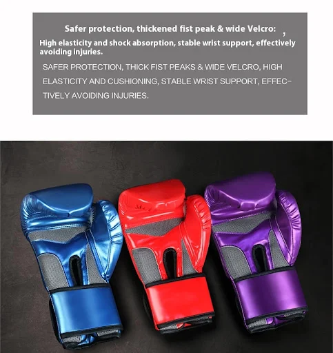 Title 11, Professional Boxing Gloves Adult Male And Femal...