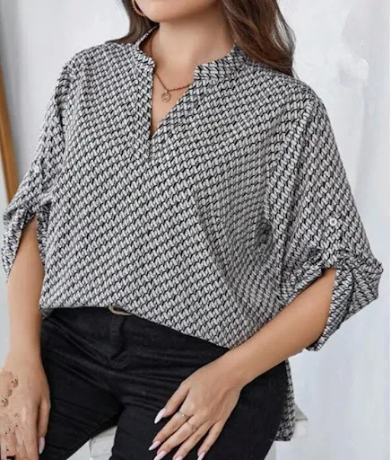 Title 9, Womens Shirt V-neck Long Sleeve Temperament Pr...