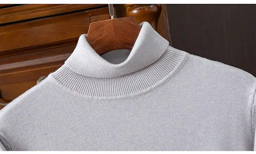 Title 11, Mens Autumn And Winter Turtleneck Sweater, Kee...