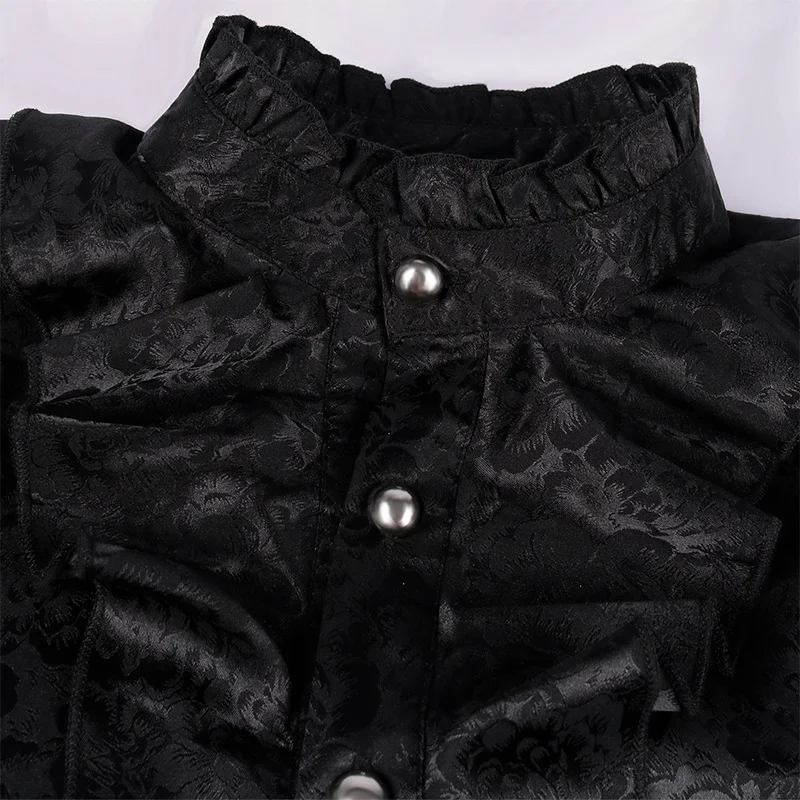 Title 6, Medieval Costume Mens Pleated Shirt Authentic ...