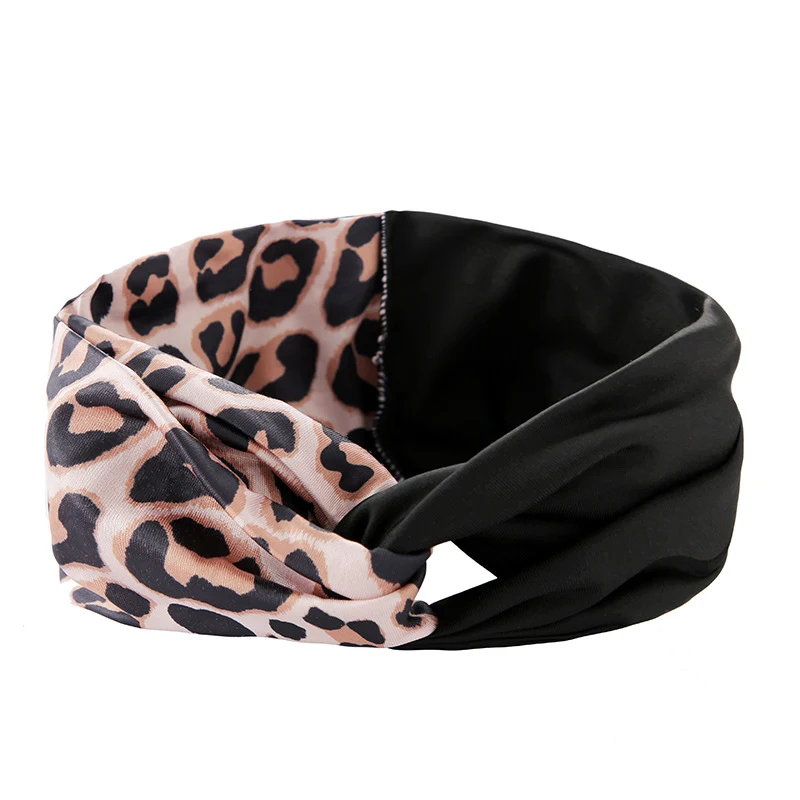Faixa de cabelo esportiva feminina, estilo europeu e americano, yoga, design cruzado, cor sólida, alta elasticidade, acessório de cabelo esportivo — foto 20