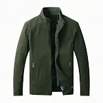 Stand-up Collar Jacket Autumn Plus Velvet Cotton Coat Outerwear Warm and stylish outerwear, perfect for cooler weather, — photo 7