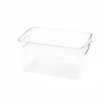 Big Size Square Plastic Refrigerator and Freezer Storage Organizer keeps food fresh and your fridge tidy, maximizing spa — photo 1