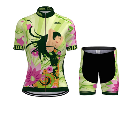 Title 16, Summer SKY Short-sleeved Bib Cycling Jersey per...