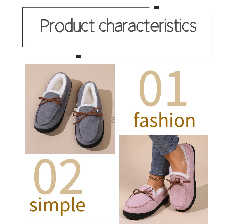 Title 8, Home Cotton Shoes Autumn And Winter Warm Leisur...