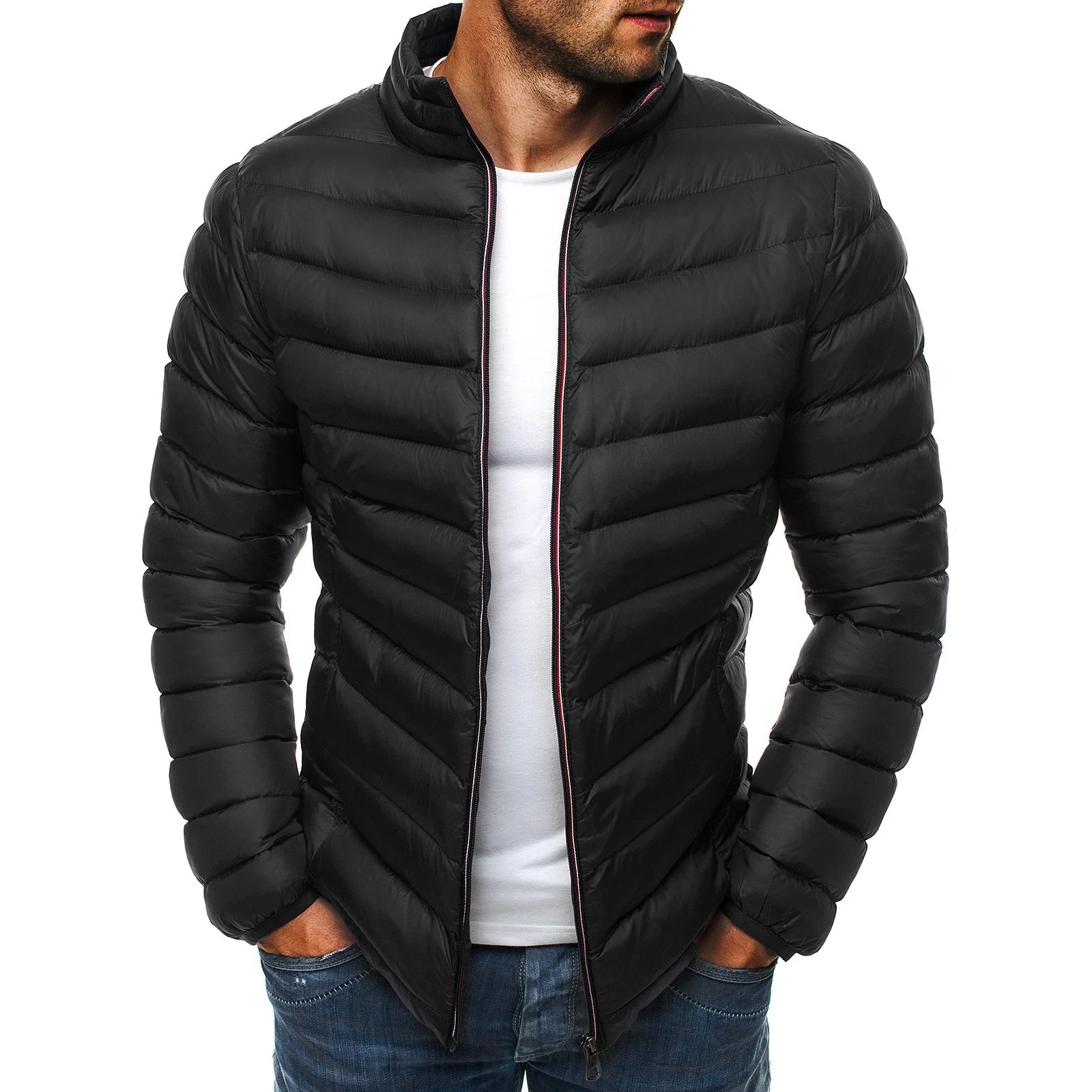 Title 7, Autumn And Winter New Mens Cotton Jacket. Prov...