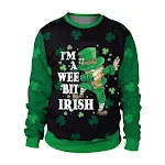 Suéter de casal gola redonda Patrick's Holiday Apparel Primavera. Conforto e estilo para você e seu amor. Perfeito para looks casuais. — foto 7