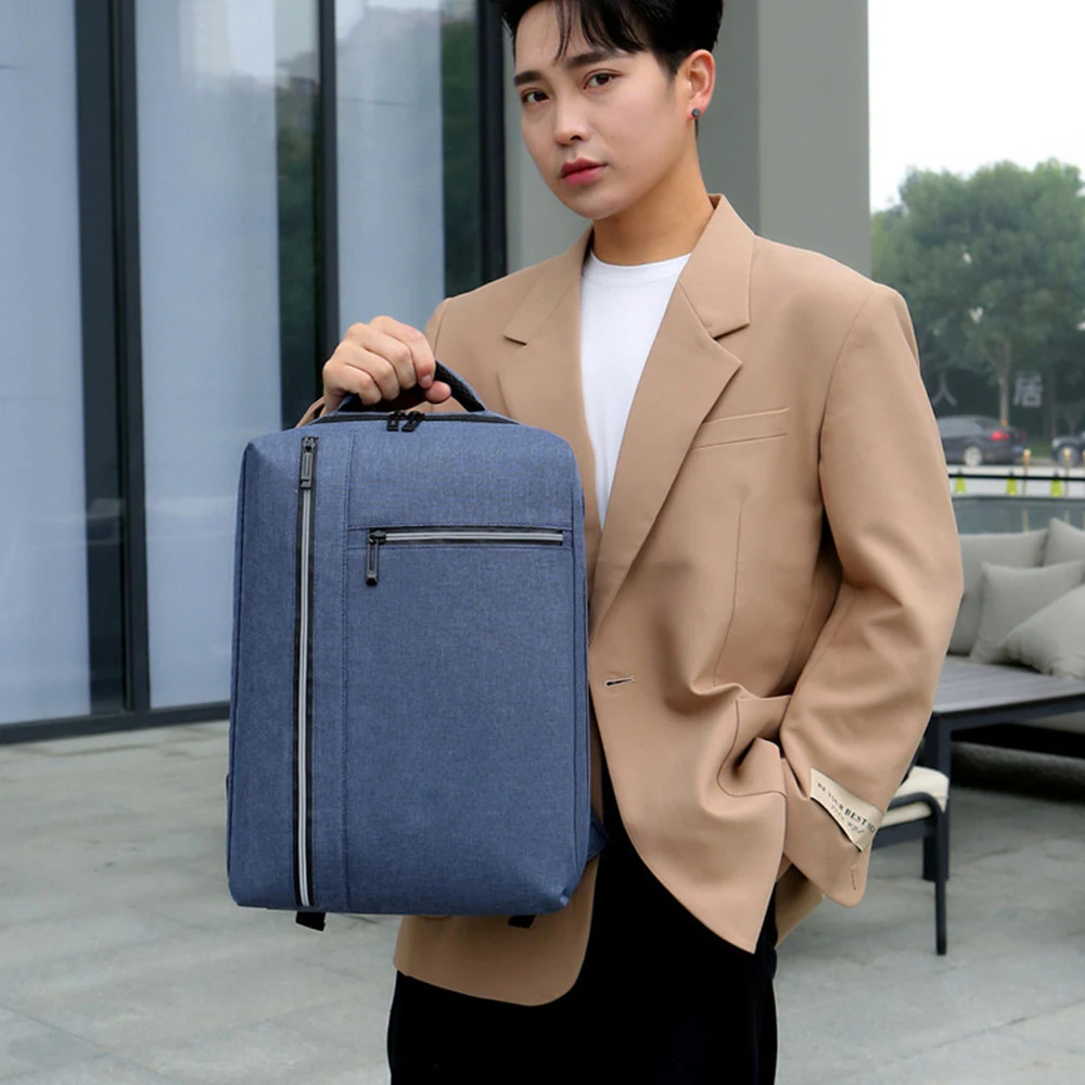 Mochila Simples Tendência Fashion Grande Capacidade Ideal para Levar Tudo o Que Você Precisa com Estilo e Conforto em Qualquer Lugar — foto 6