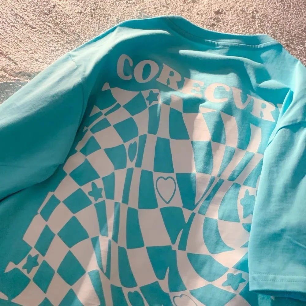 Camisetas Oversize Casuais de Casal Estilo Americano Retrô, Manga Curta, Moda Verão e Primavera, All-match, Venda Direta de Fábrica. — foto 17