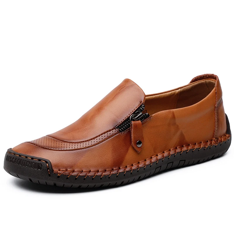 Grote casual Doudou schoenen voor heren Makkelijk aan te trekken en comfortabel Perfect voor dagelijks gebruik en vrije tijd Slip-on schoenen voor mannen Relaxte stijl en gevoel — foto 1