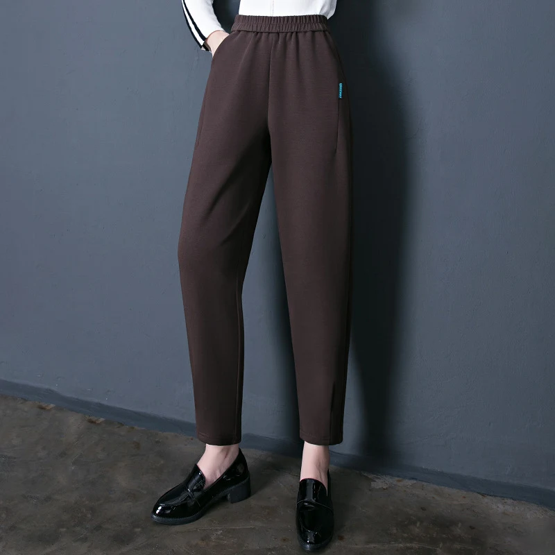 Ladies' leisure pants for middle-aged and elderly mothers, featuring a high elastic waist for all-day comfort and ease. — photo 5