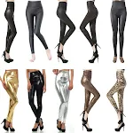 Leggings Donna Bellissimo Vento Taglia Forte Nove Punti Comfort Ottimale per Ogni Fisico Design Elegante Vestibilità Perfetta Morbidezza Assoluta — foto 13