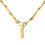 Colar Elegante Feminino, Estilo Frio de Alta Qualidade e Versátil. Combine com tudo e adicione um toque sofisticado ao seu visual em qualquer ocasião. — foto 2