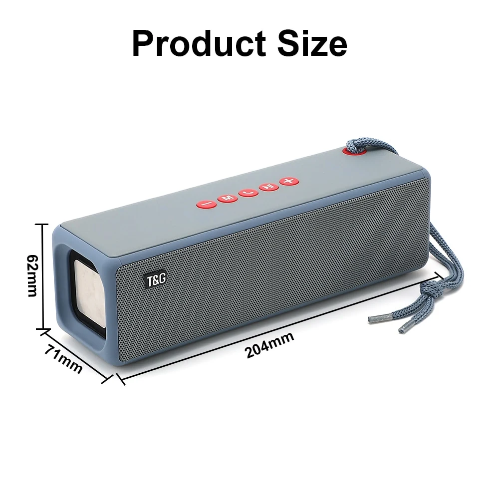 Title 9, Mini caixa de som Bluetooth portátil sem fio qu...