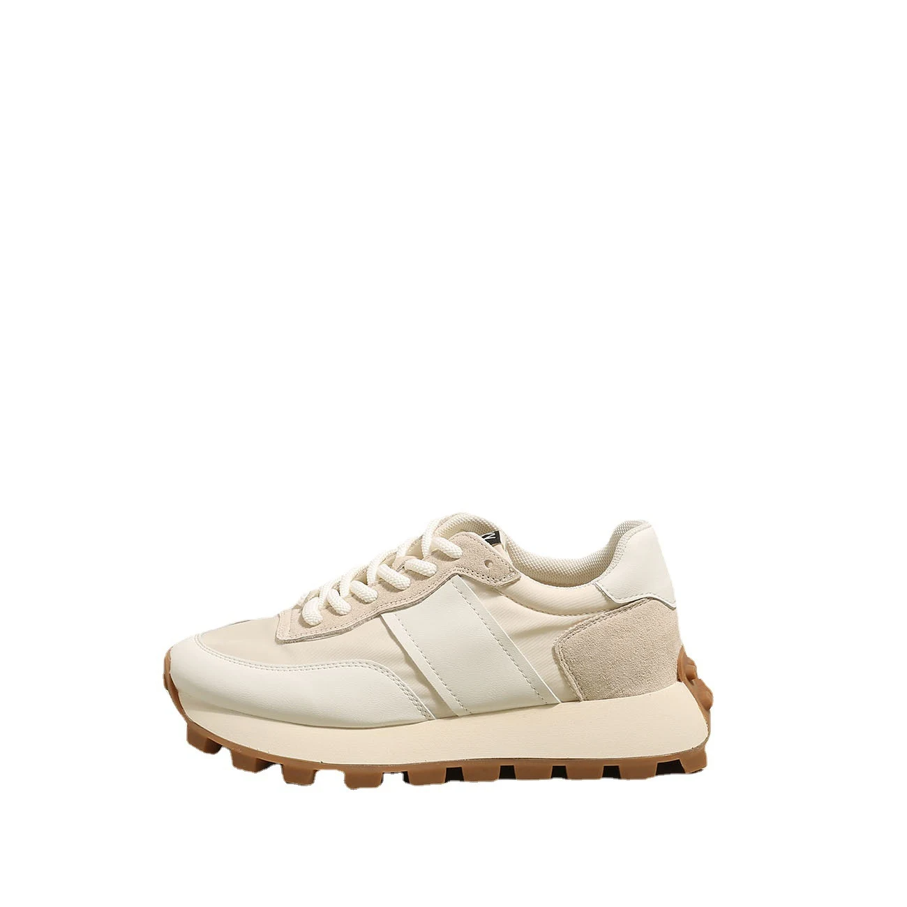 Tênis Casual Feminino com Aumento de Altura Eleve seu estilo e confiança com estes tênis confortáveis e modernos, perfeitos para um visual casual e sofisticado — foto 3