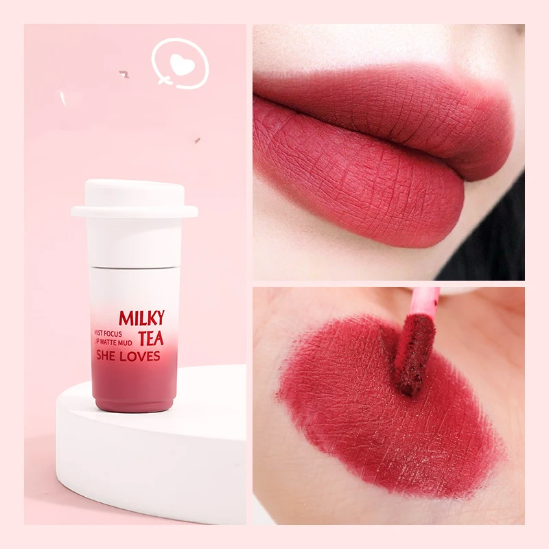 Non-stick Cup Lip And Cheek Dual-use Lip Gloss for a complete look. Long-lasting color and shine, easy to apply and carr — photo 5