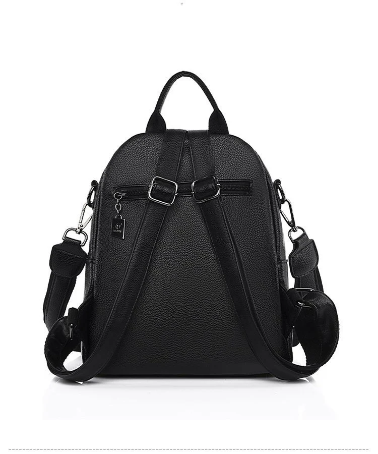 New Fashion PU Soft Leather Small Backpack for Women, Lightweight and Stylish, Ideal for Everyday Use and Short Trips. — photo 11
