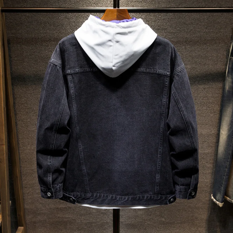 Jaqueta estampada com lapela solta e lavagem moderna. Top ideal para um visual casual e estiloso, proporcionando conforto e elegância. — foto 2