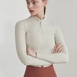 Long-sleeved yoga clothes for autumn and winter with sanding for enhanced comfort and a perfect fit, ideal for your yoga — photo 4