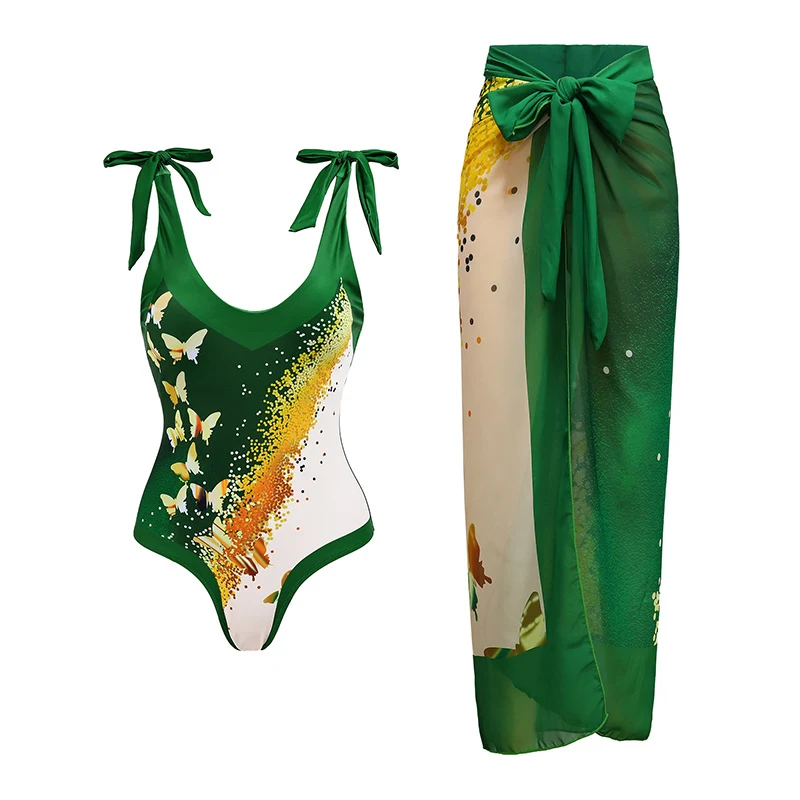 Dames badpak met spaghettibandjes, ideaal voor strand of zwembad. Geniet van comfort en stijl deze zomer. — foto 8
