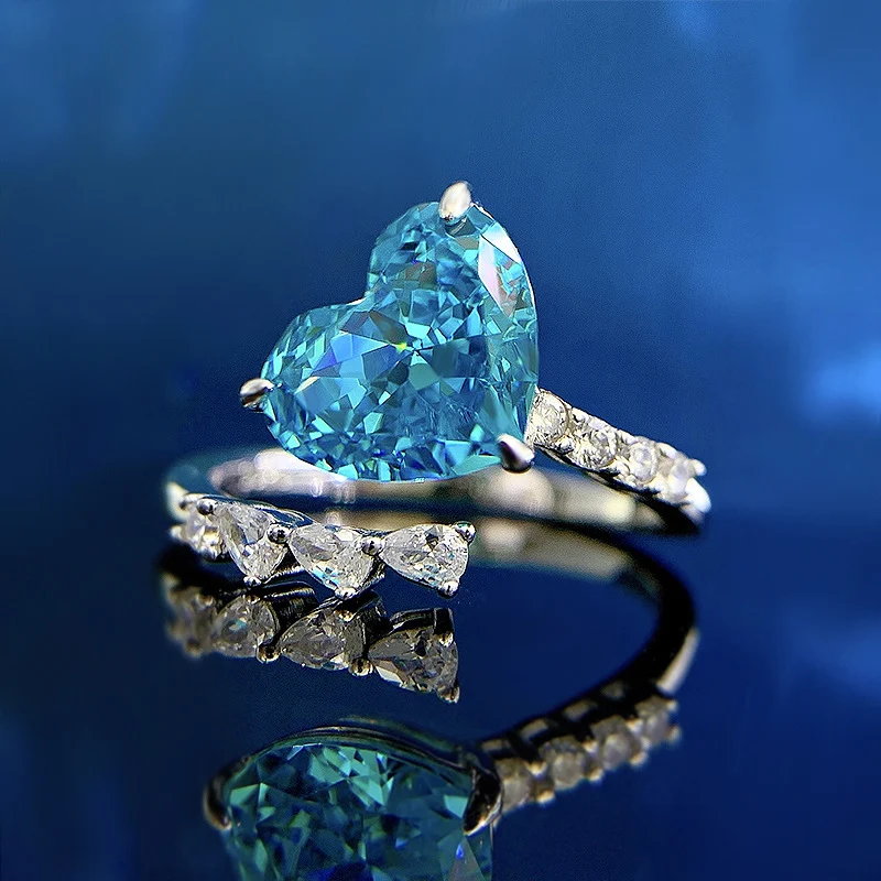 Title 4, Anel de Diamante de Alto Carbono Hailanbao Bri...