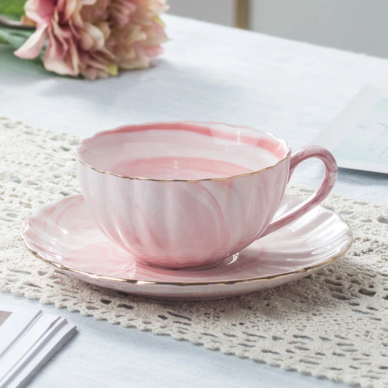 Creative Home English Ceramic Tea Cup Set. Enjoy elegant tea moments at home or give as a thoughtful gift. Perfect for t — photo 1