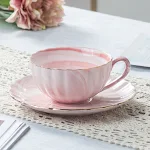 Creative Home English Ceramic Tea Cup Set. Enjoy elegant tea moments at home or give as a thoughtful gift. Perfect for t — photo 1