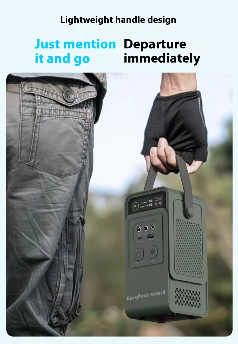 Title 5, Outdoor Mobile Power Supply Large Capacity Port...
