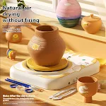 Electric Potter's Wheel Children's Toys Handmade DIY Production — photo 3