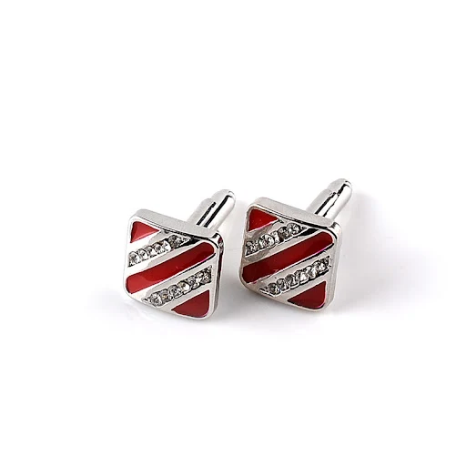 Title 2, Abotoaduras Fashion Oil Drop com Diamante – Adi...