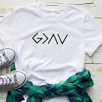 T-shirt da donna a maniche corte, morbido e traspirante, perfetto per l'uso quotidiano e per le attività casual. Comfort e stile garantiti. — foto 7