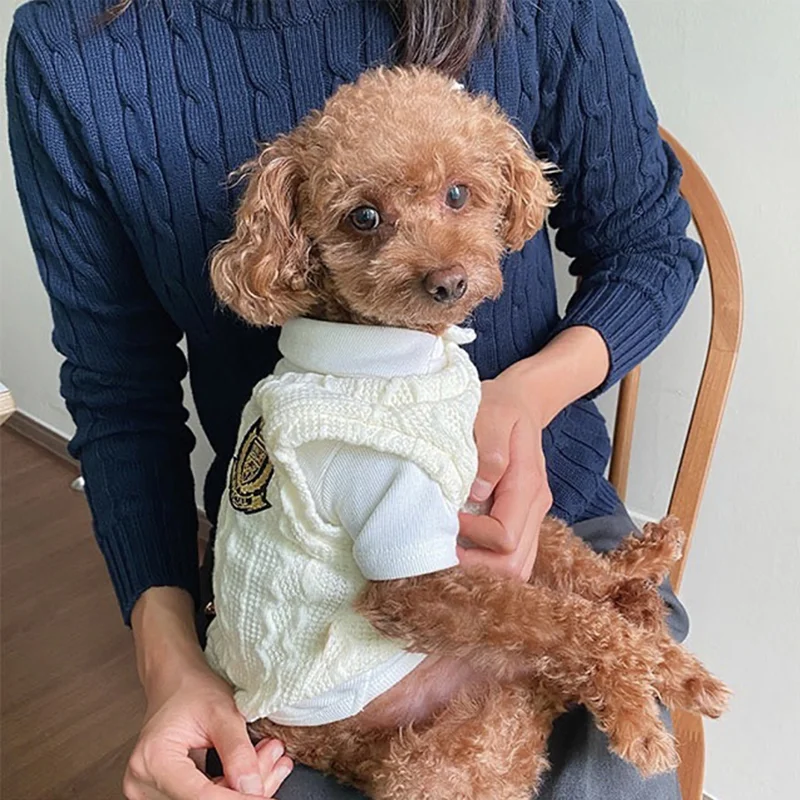 Title 3, Small Dog Small Puppy Pet Clothes Two-Piece Set...