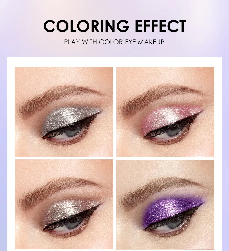 Title 6, Makeup Multicolor Pearl Glitter Liquid Eyes 8 E...