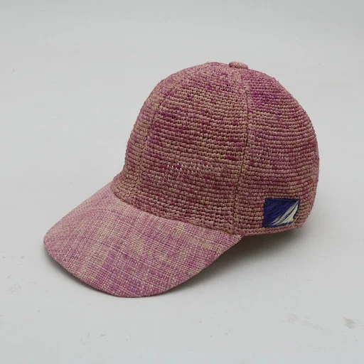 Title 10, Breathable Same Shade Baseball Straw Hat, Ladie...