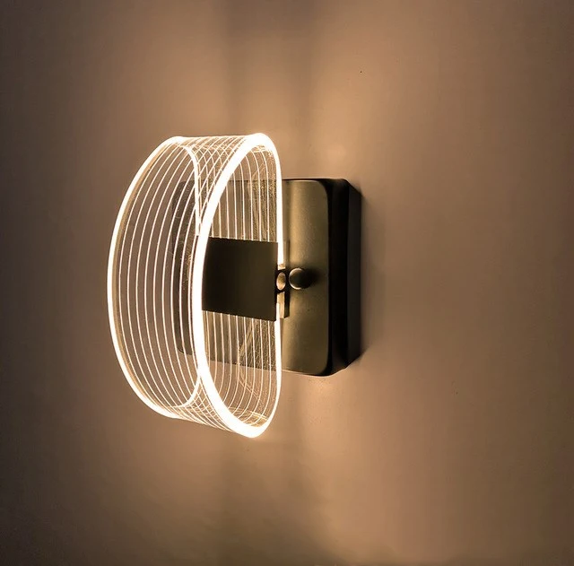 Title 4, Modern simple LED wall lamp for stylish lightin...