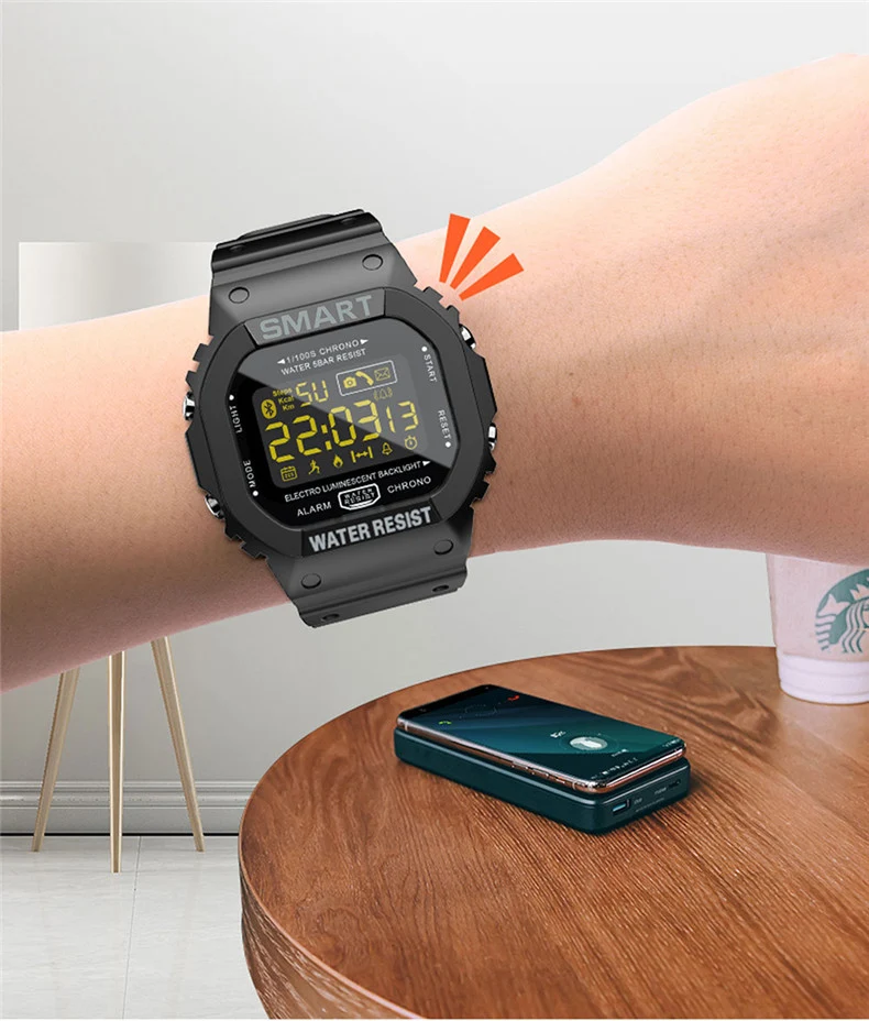 Title 9, LOKMAT MK22 Smartwatch Waterproof Fitness Track...