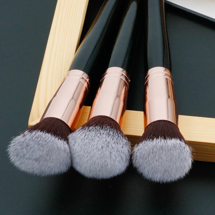 Title 7, Flat Head Bevel Three Piece Portable Makeup Bru...