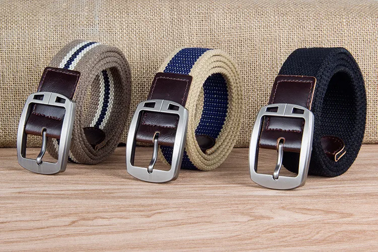 Title 2, Casual Pin Buckle Canvas Belt, a versatile and ...