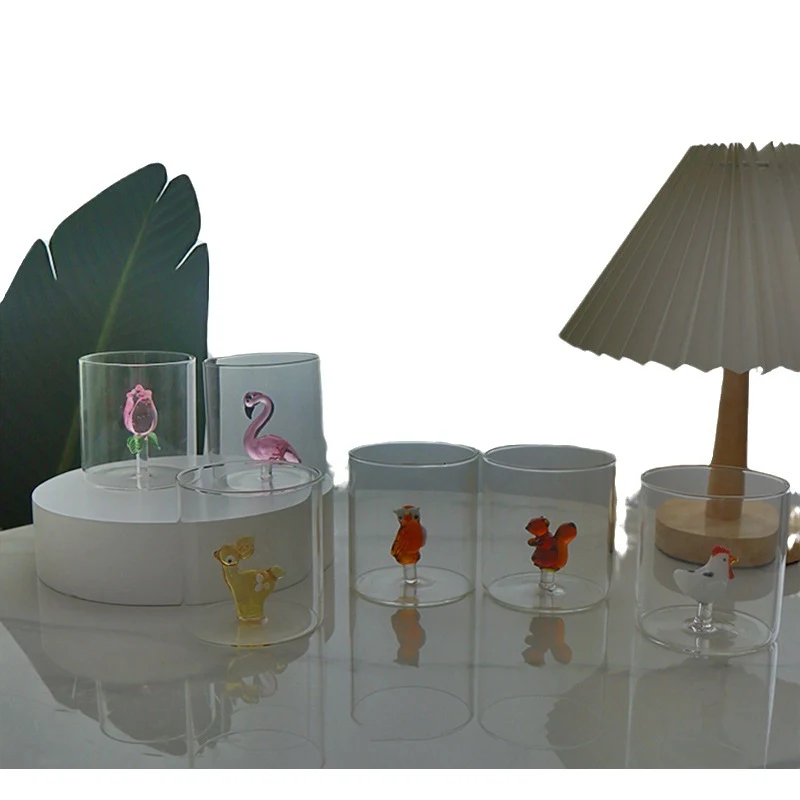 Creative Three-dimensional Animal Cute Glass perfect for fun drinks, adding a playful touch to your beverages, and makin — photo 7