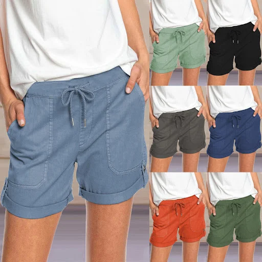 Title 9, Damen Casual Hose mit geradem Bein und reiner F...