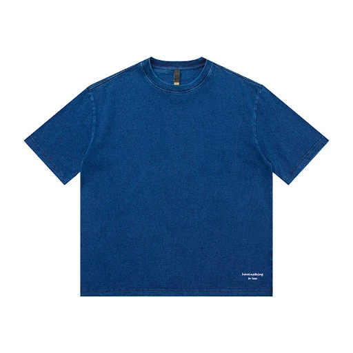 Title 6, Simple solid color creative fashion short sleev...