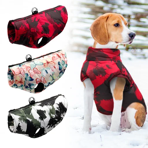 Warm Dog Clothes Waterproof Winter Pet Dog Coat Jacket Vest Small Medium Large Dogs Clothes Puppy Chihuahua Outfit Cloth — photo 1