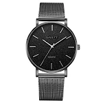Relógio masculino casual com pulseira de aço, design elegante e atemporal, ideal para uso diário e diversas ocasiões, resistente e sofisticado. — foto 12
