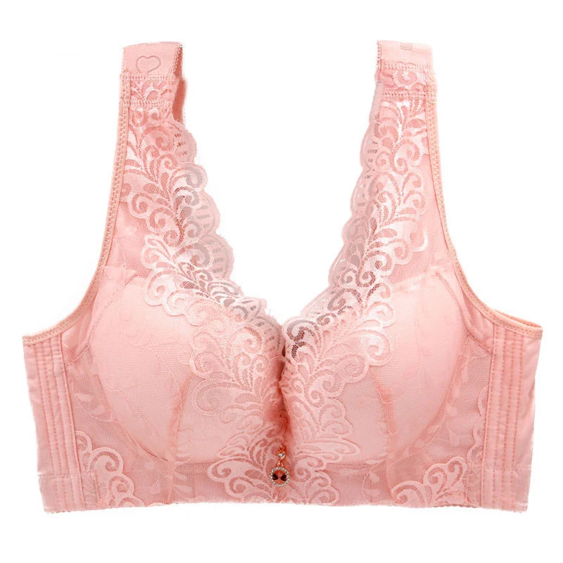 Oversized bra, centerless design, underwire support, wide adjustable straps, and thin large cups for comfort and enhance — photo 2
