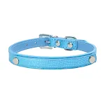 Snake pattern blue