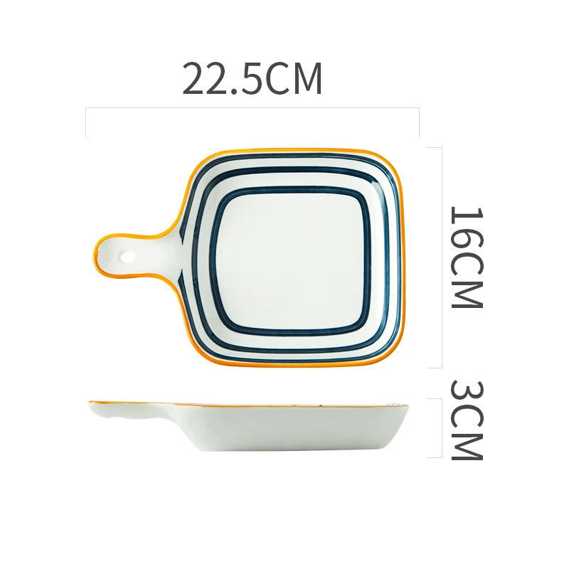 Title 2, Creative personality ceramic plate for stylish ...