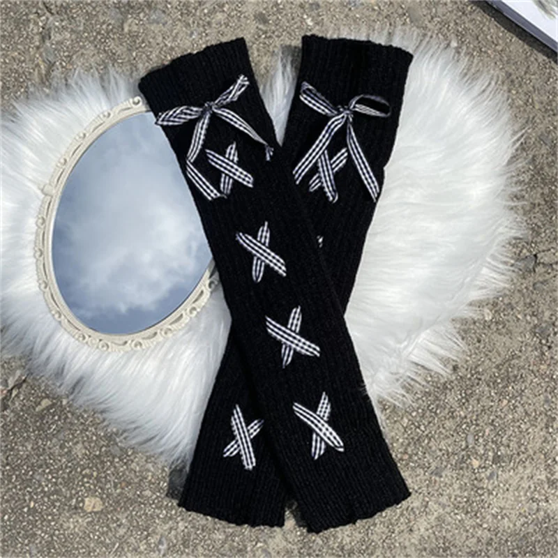 Women's Ribbon Lace Cute Medium Tube Pile Socks, perfect for adding a touch of charm and comfort to any outfit. Comforta — photo 4
