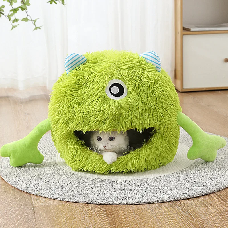 Title 1, Cat Beds For Indoor Cats Machine Washable Fluff...