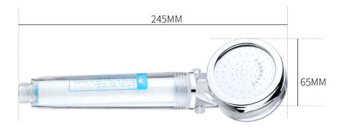 Title 1, Pressurized water purification shower for healt...