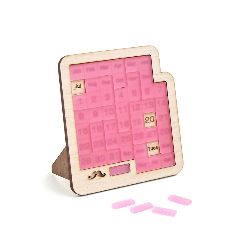 Title 8, Daily Calendar Puzzle Brainstorming Boost Creat...